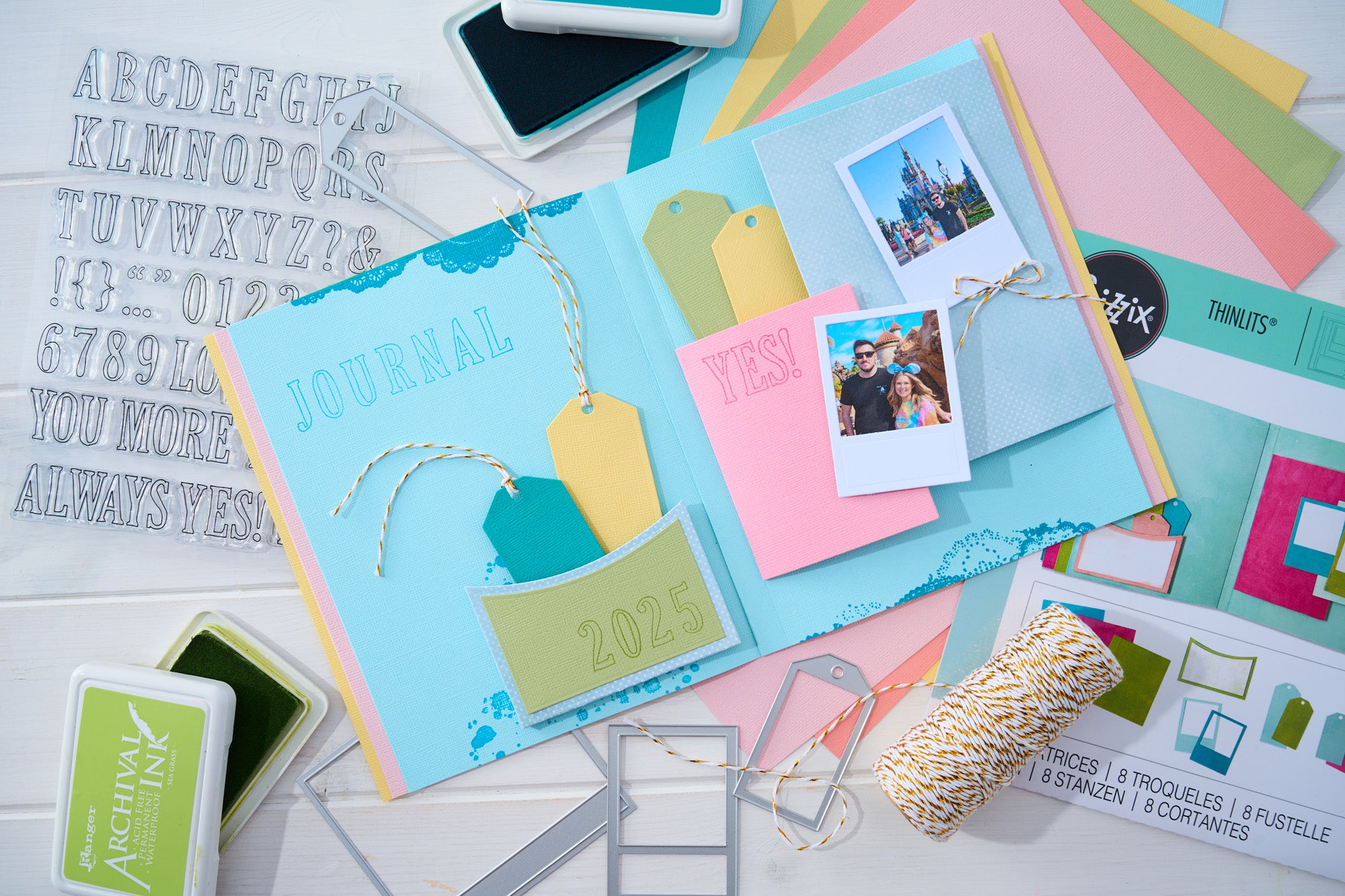 sizzix-thinlits-plus-journal-essential-pages-stanzset-8tlg image 3