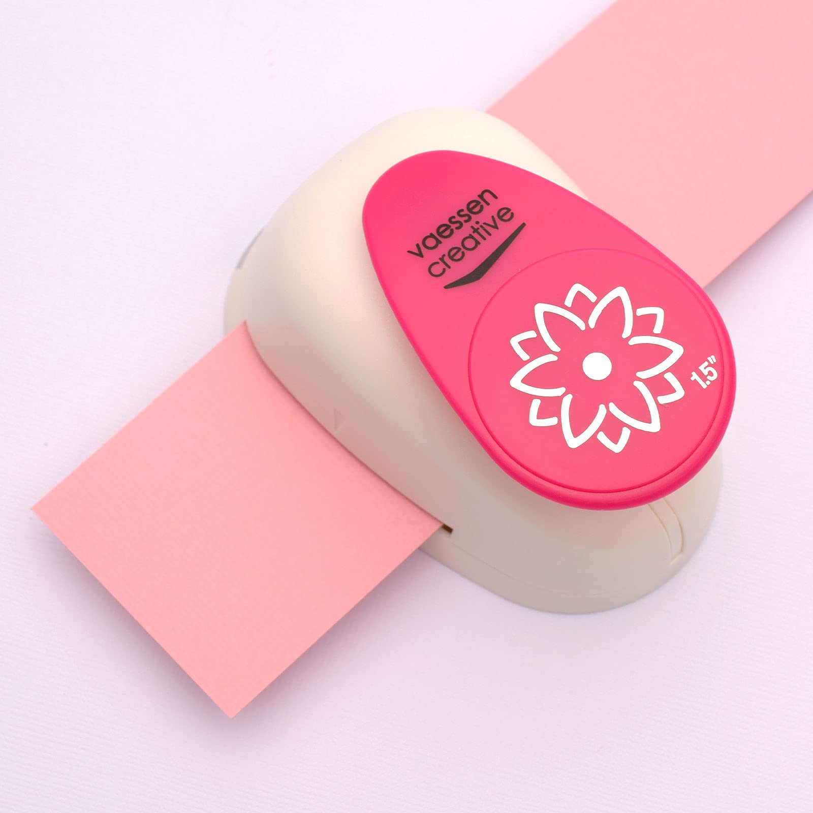 vaessen-creative-cut-easy-motivstanzer-3d-blume-3-7cm-rosa image 6