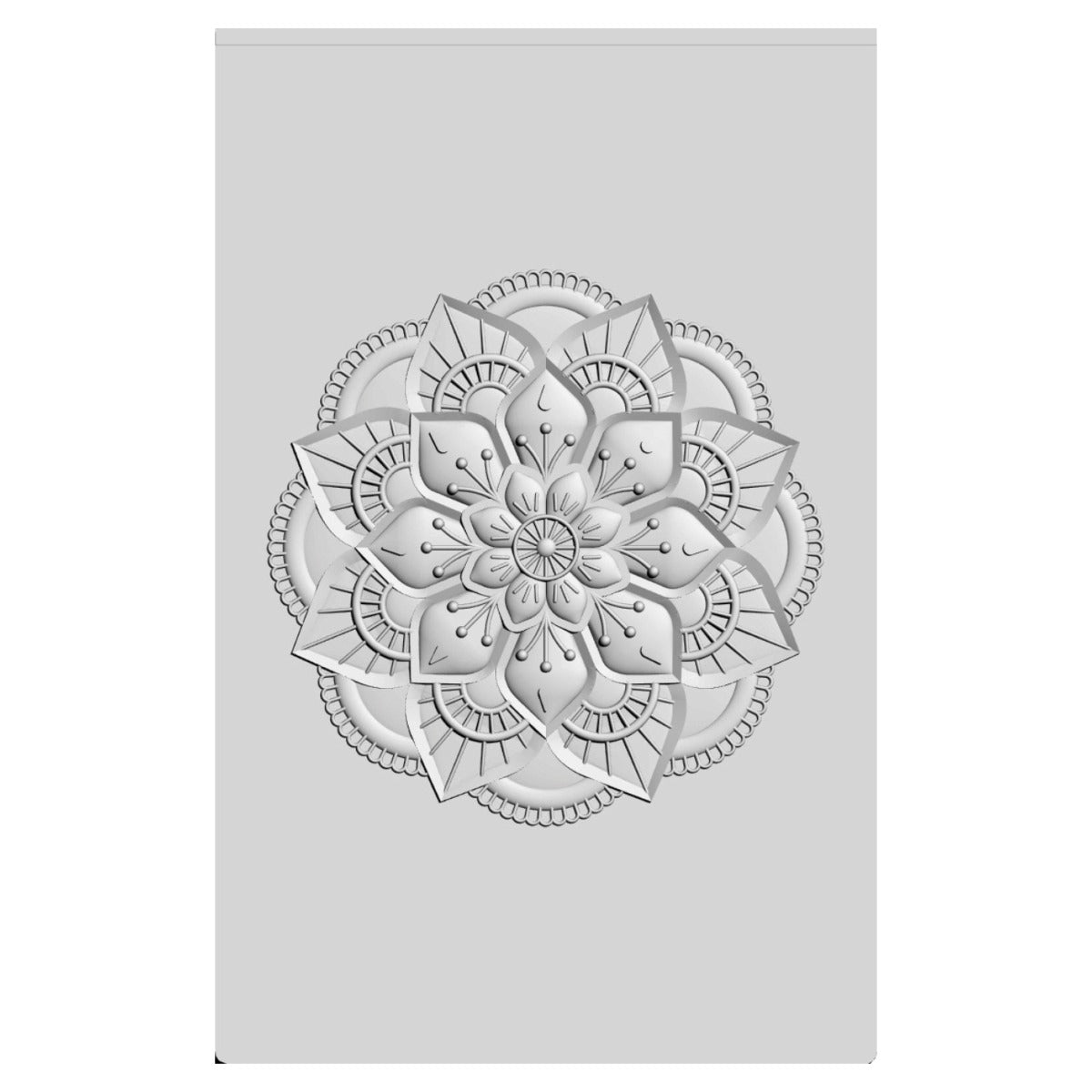 sizzix-3-d-impresslits-adornment-pr-gefolder-mandala-3d image 2