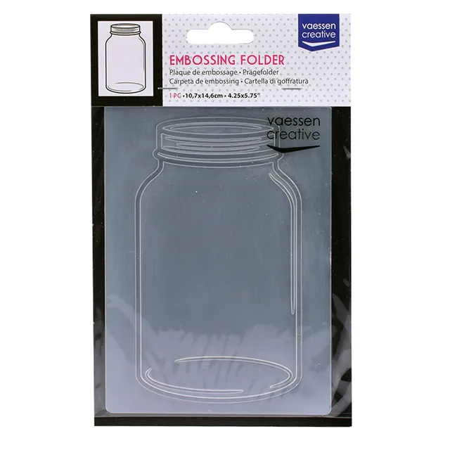 vaessen-creative-cut-easy-pr-gefolder-einmachglas-14-6x10-8-cm image 1