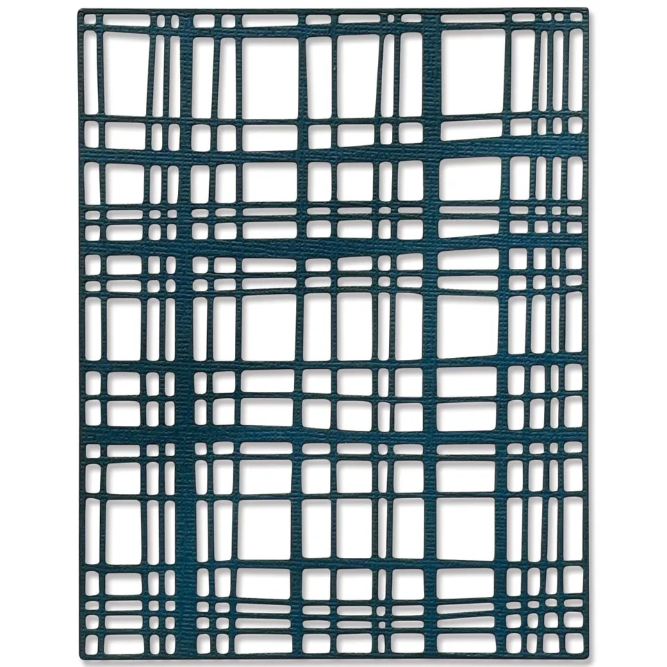 sizzix-thinlits-simple-plaid-stanzschablone-karo-tim-holtz image 1