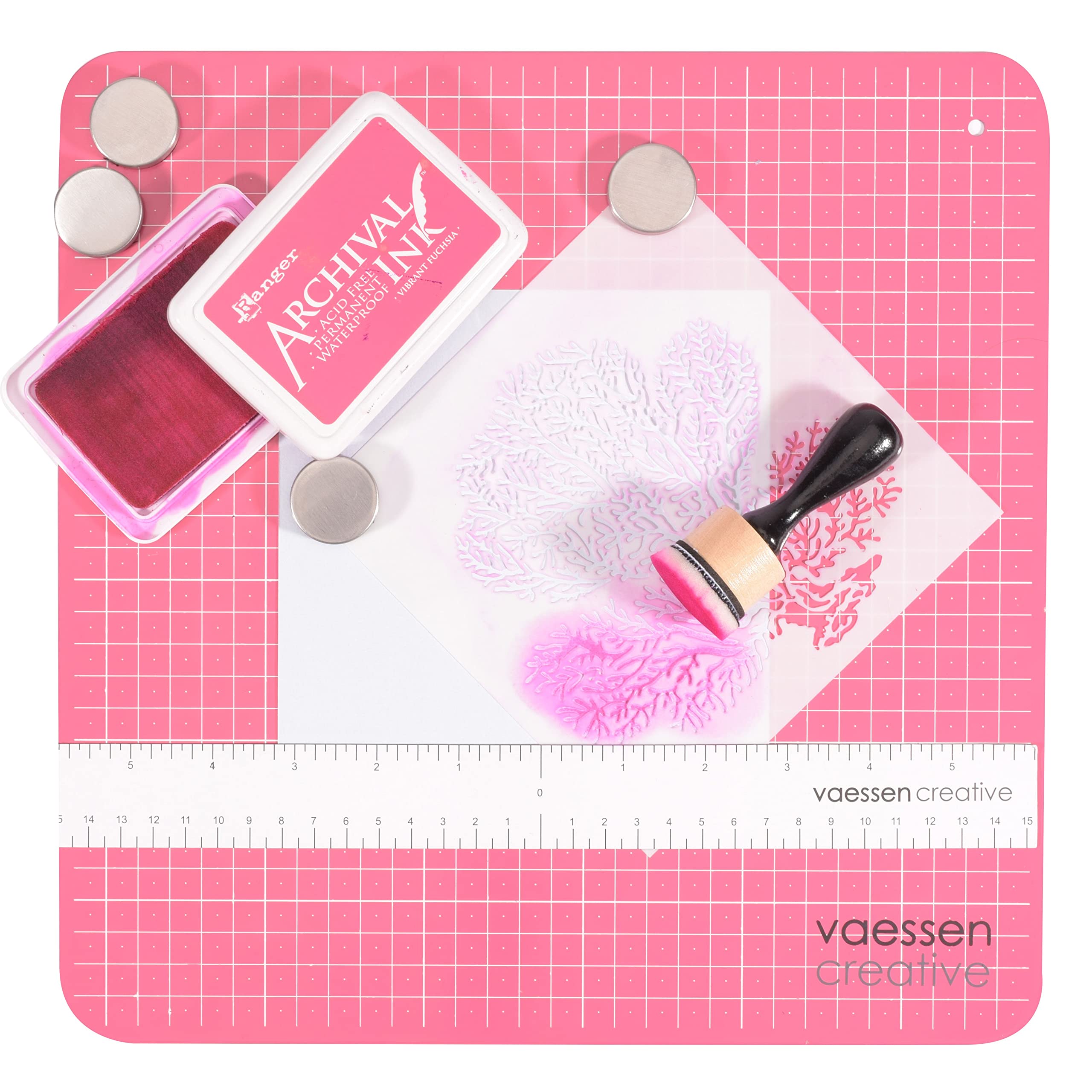 vaessen-florence-magnetische-arbeitsfl-che-30-5x30-5-cm-rose image 7