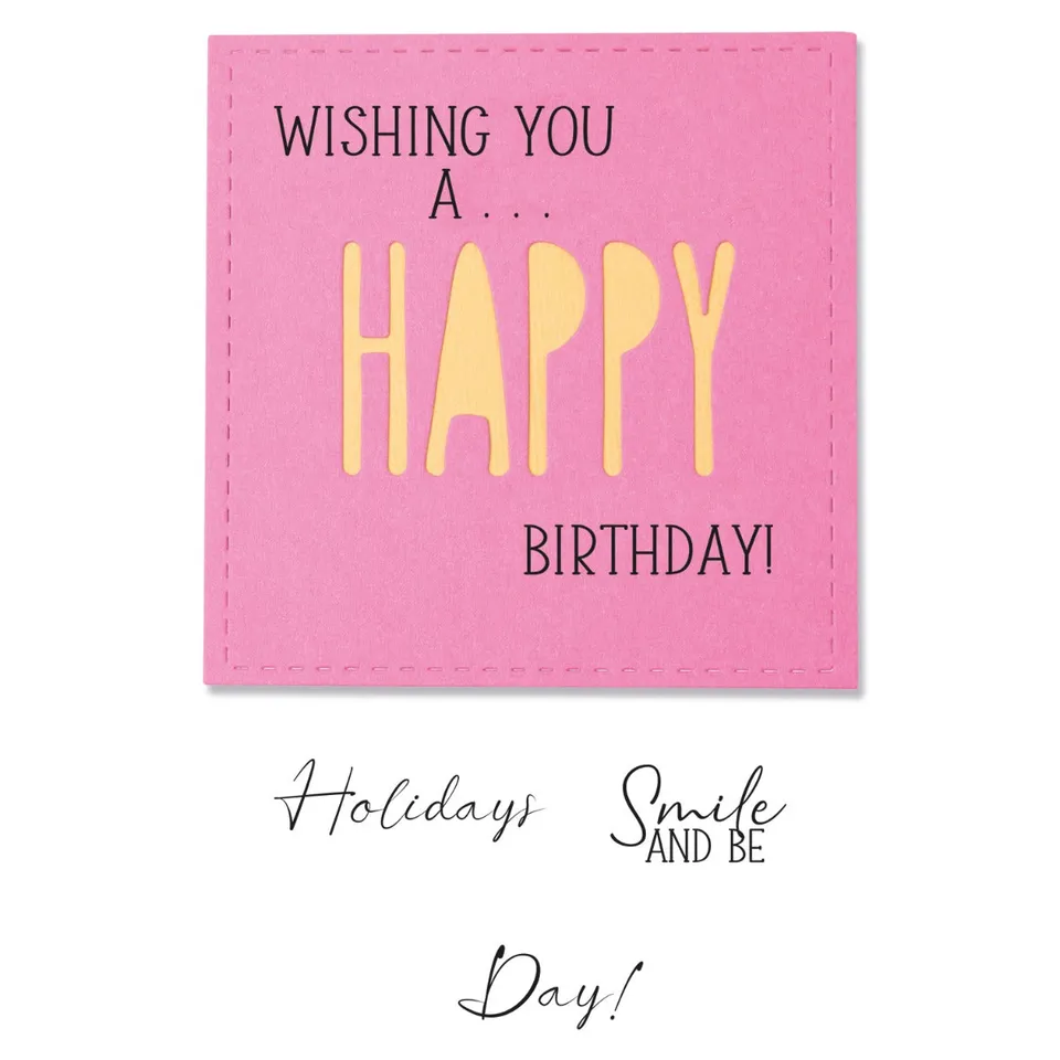 sizzix-framelits-birthday-window-stanzschablonen-mit-stempel-5-tlg image 1