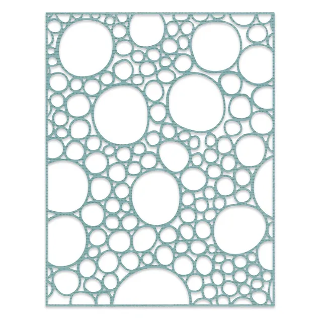 sizzix-thinlits-bubbling-tim-holtz-stanzschablone-hintergrund image 1