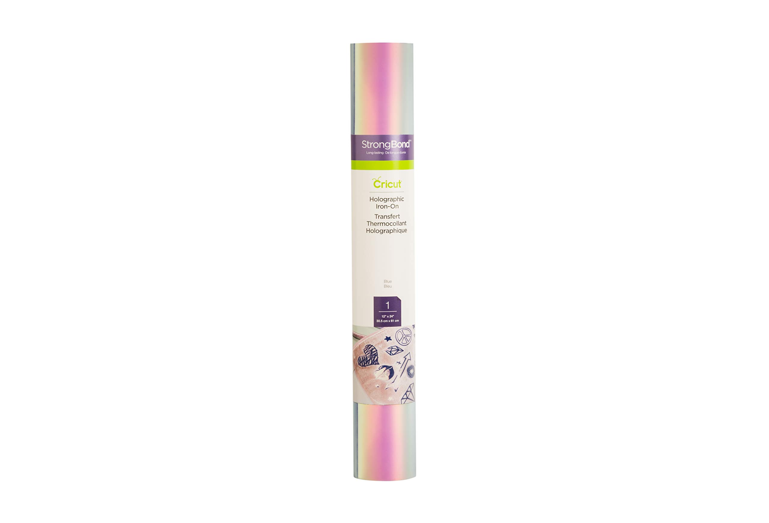 cricut-maker-holo-klebefolie-multicolour-30x60cm-holografisch image 1