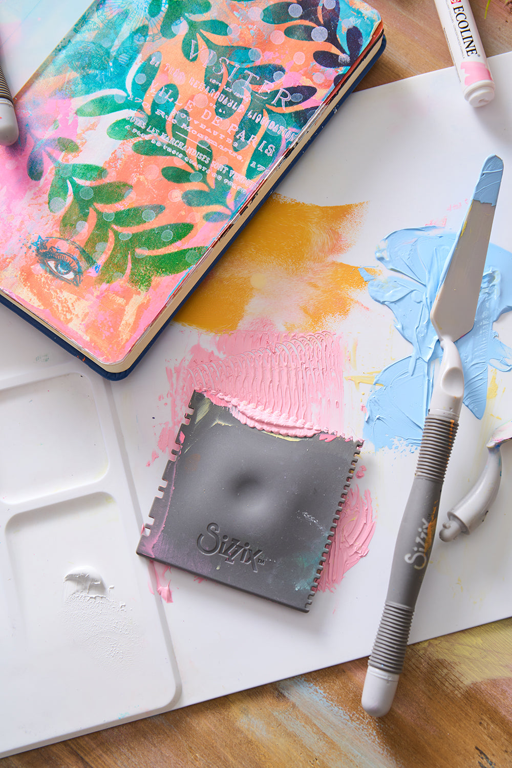 sizzix-studio-texture-tool-strukturwerkzeug-3x3-grau image 4