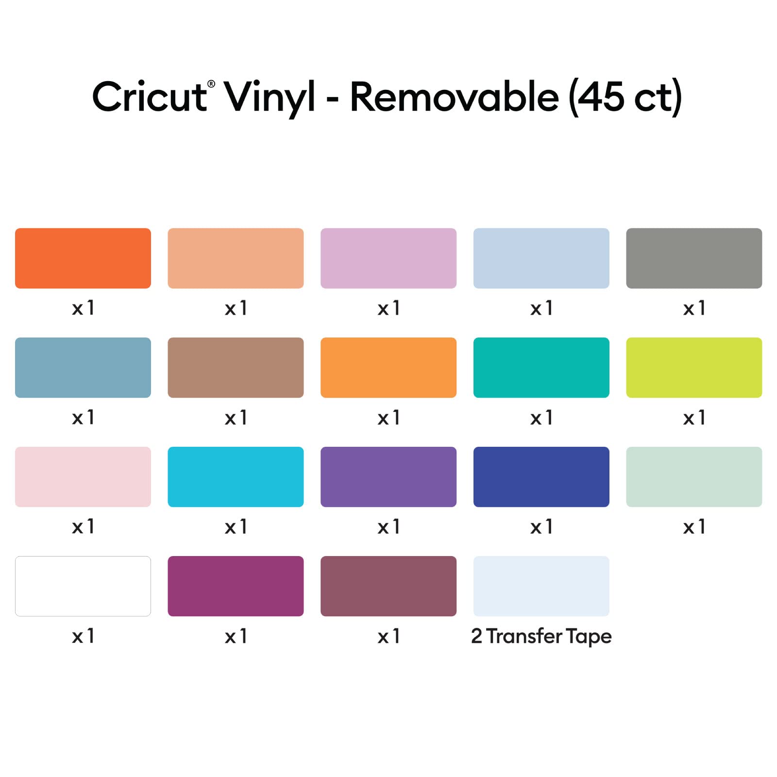 cricut-maker-vinyl-removable-everything-sampler-45tlg-30x30-cm image 4