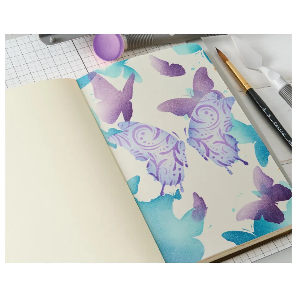 sizzix-studio-butterflies-schablone-4-tlg-schmetterling image 1