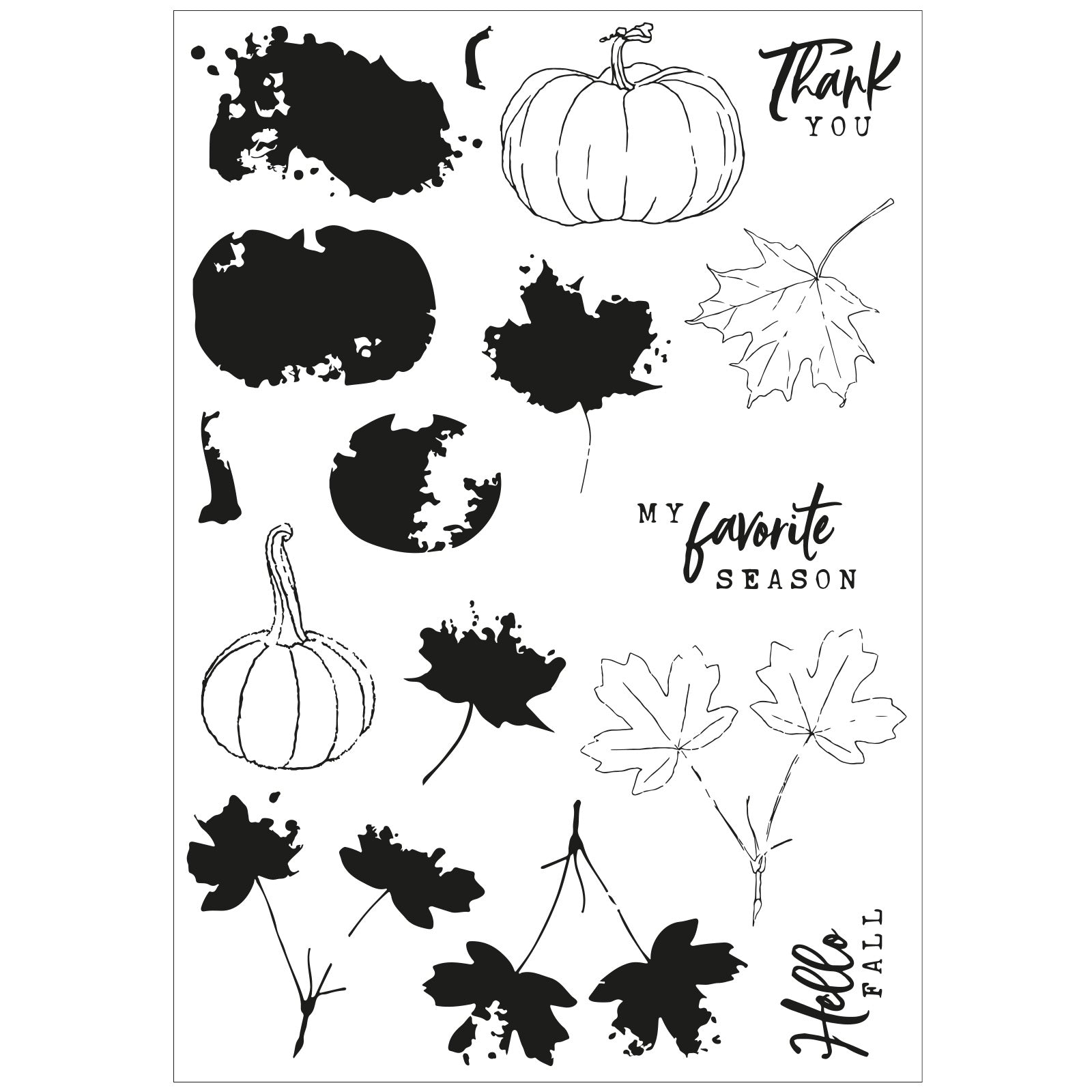 sizzix-framelits-pencil-line-harvest-stempel-stanzen-set image 2