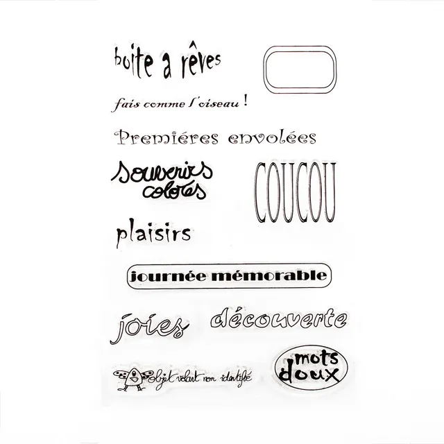 vaessen-creative-cut-easy-dreams-transparenter-stempel-schwarz image 1