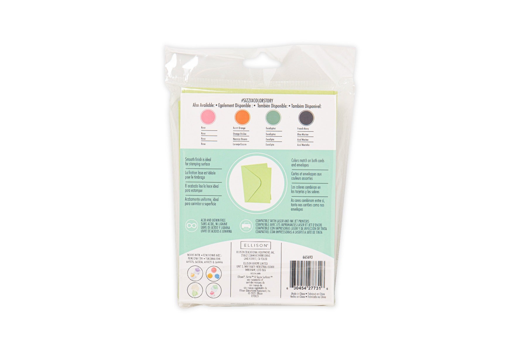 sizzix-surfacez-pear-karten-umschl-ge-a6-10er-pack-gr-n image 3