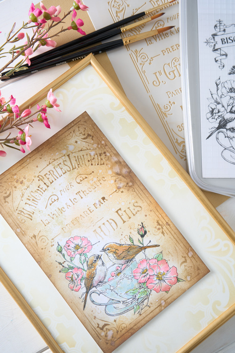 sizzix-studio-birds-biscuits-stempel-schablonen-11-tlg image 2