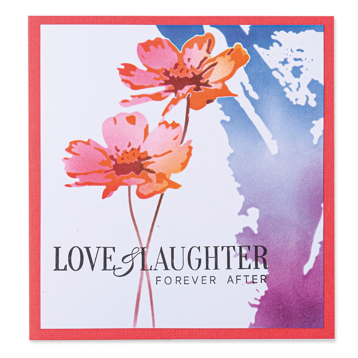 sizzix-layered-stencils-schablonen-flowers-4er-blumen-set image 1