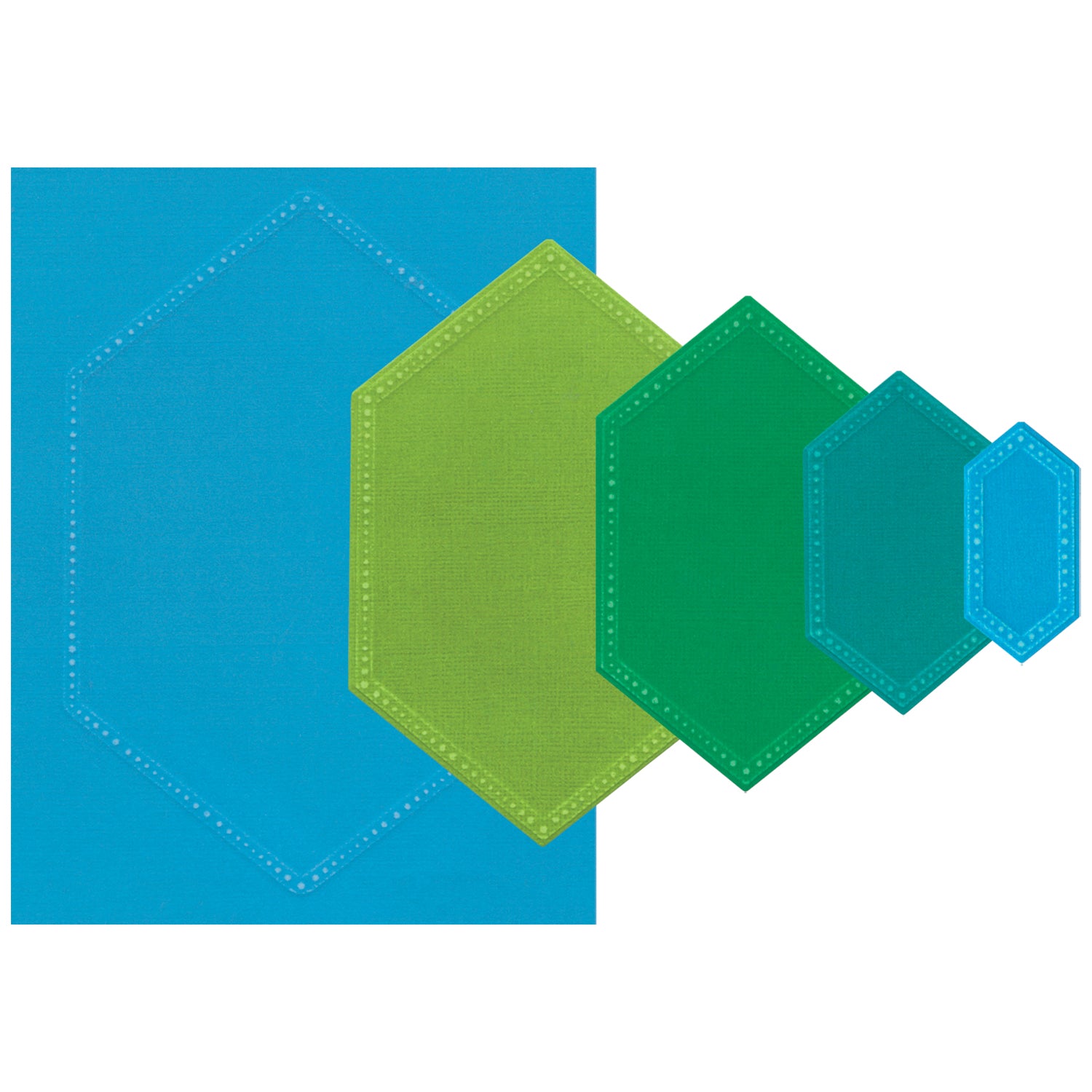 sizzix-framelits-belinda-hexagons-stanze-sechseck-10tlg image 2