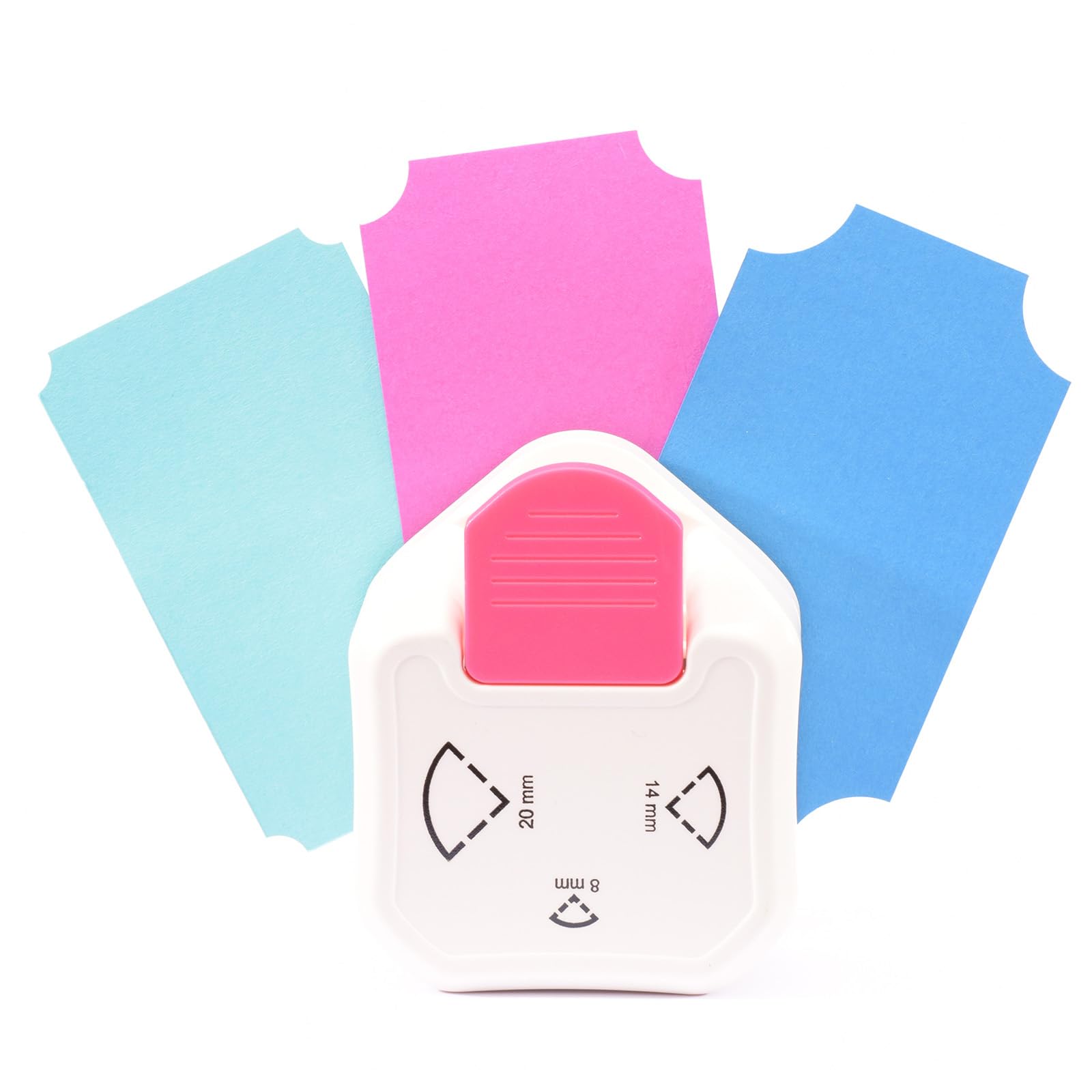 vaessen-cut-easy-eckenstanzer-3in1-ticket-8-14-20mm-pink image 3