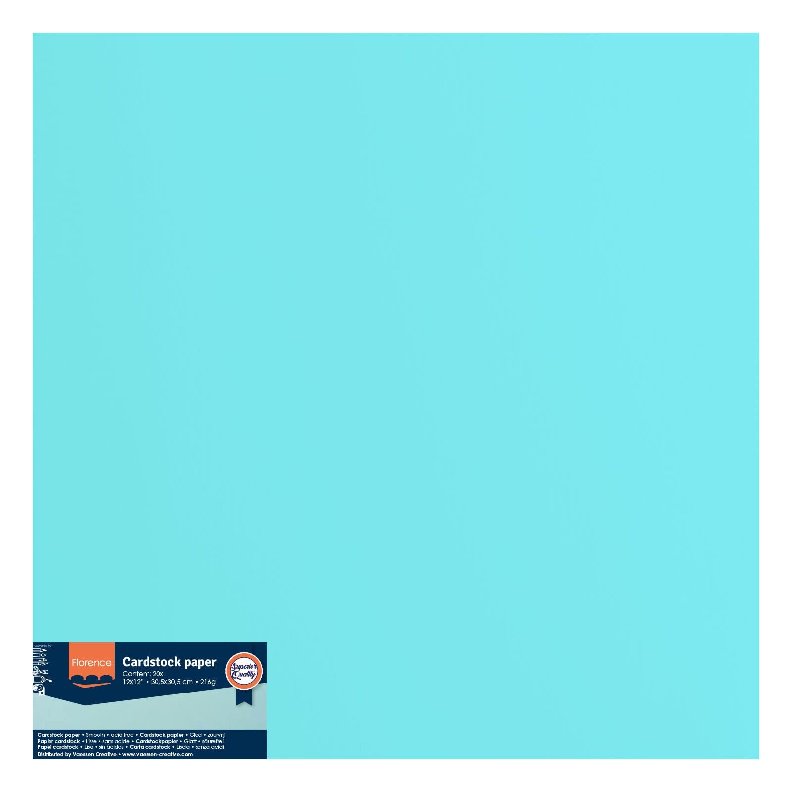 vaessen-creative-florence-cardstock-blau-30-5x30-5-cm-20-blatt-2 image 6