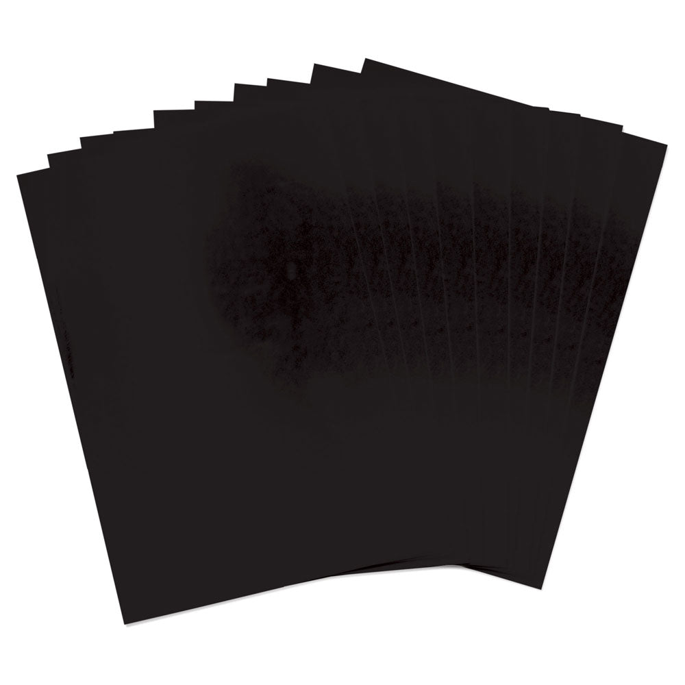 sizzix-surfacez-schrumpffolie-schwarz-gl-nzend-10-bogen image 1