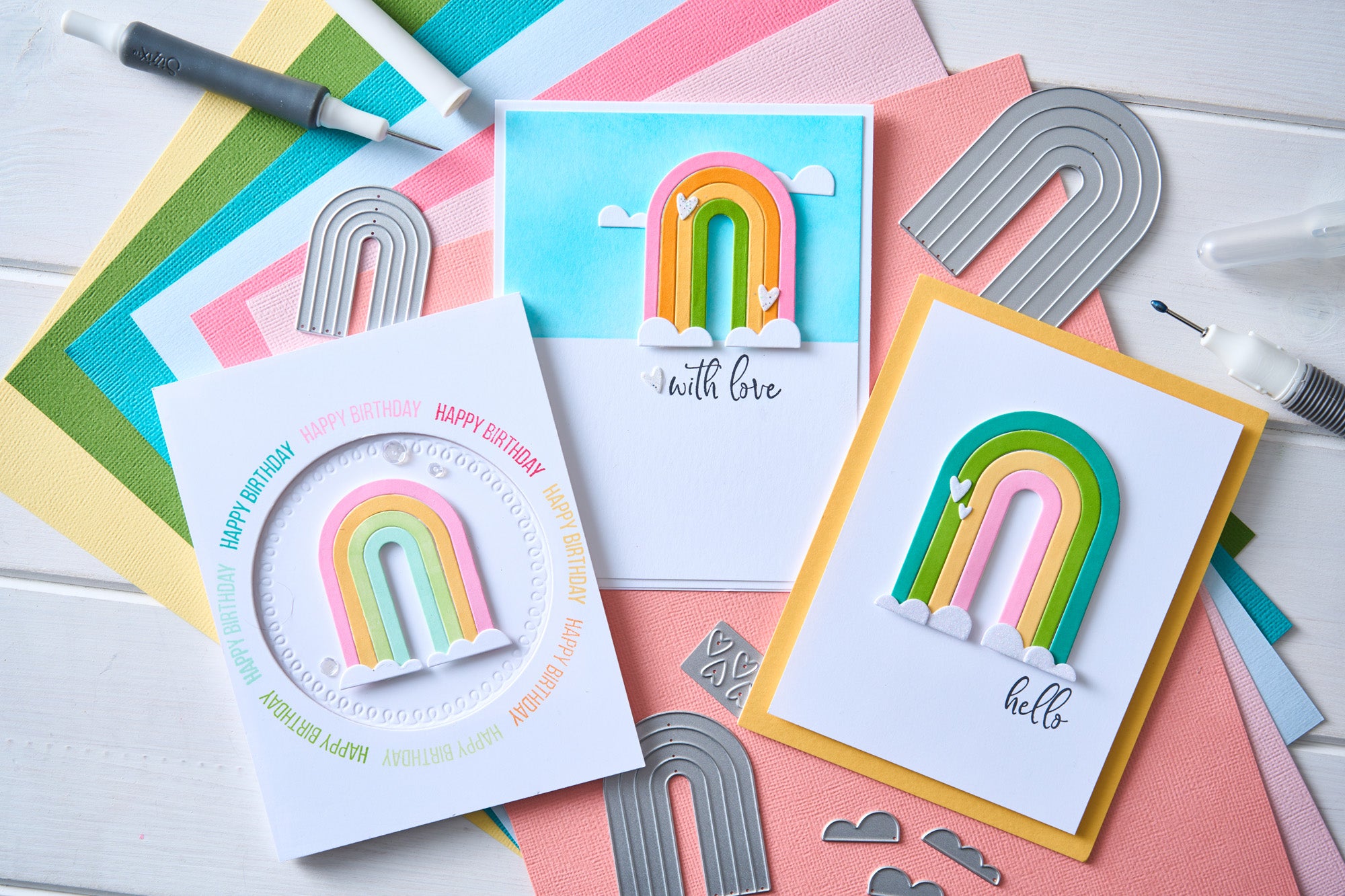 sizzix-thinlits-rainbow-arches-stanzformen-14tlg-catherine-pooler image 4