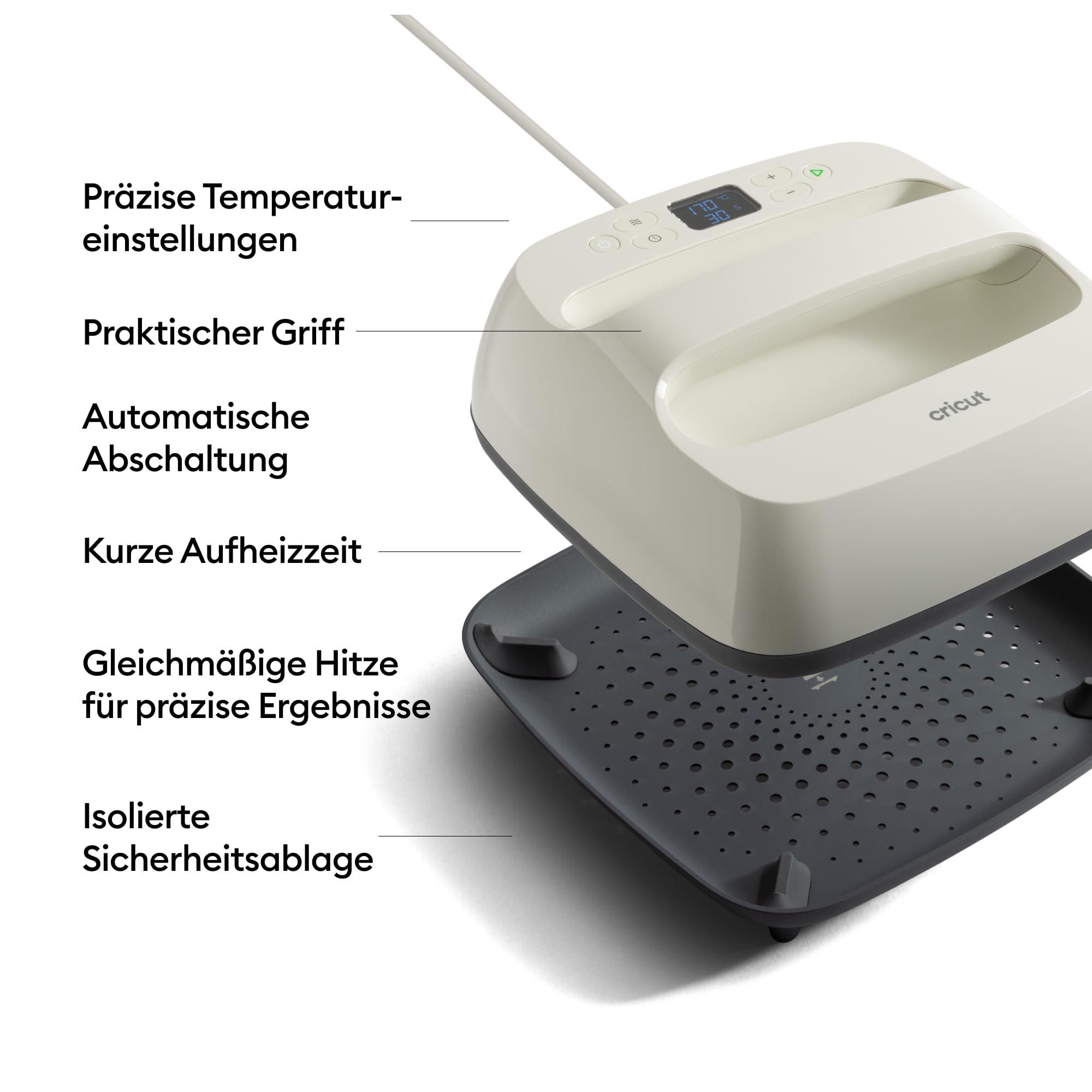 cricut-easypress-2-se-heizpresse-22-9x22-9-cm-himbeere image 2