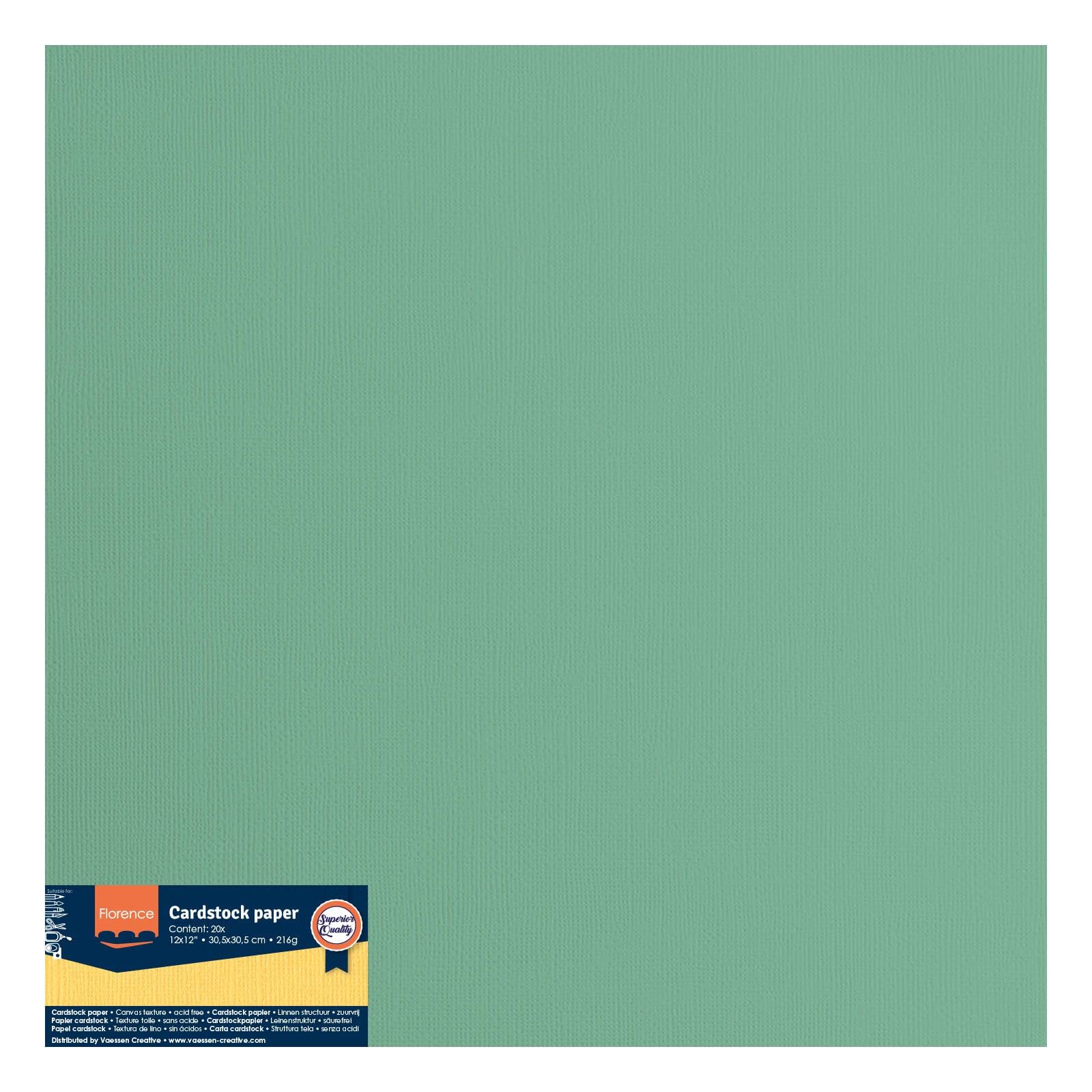 vaessen-creative-florence-tonkarton-gr-n-30-5x30-5cm-20-b-gen-strukturiert image 6
