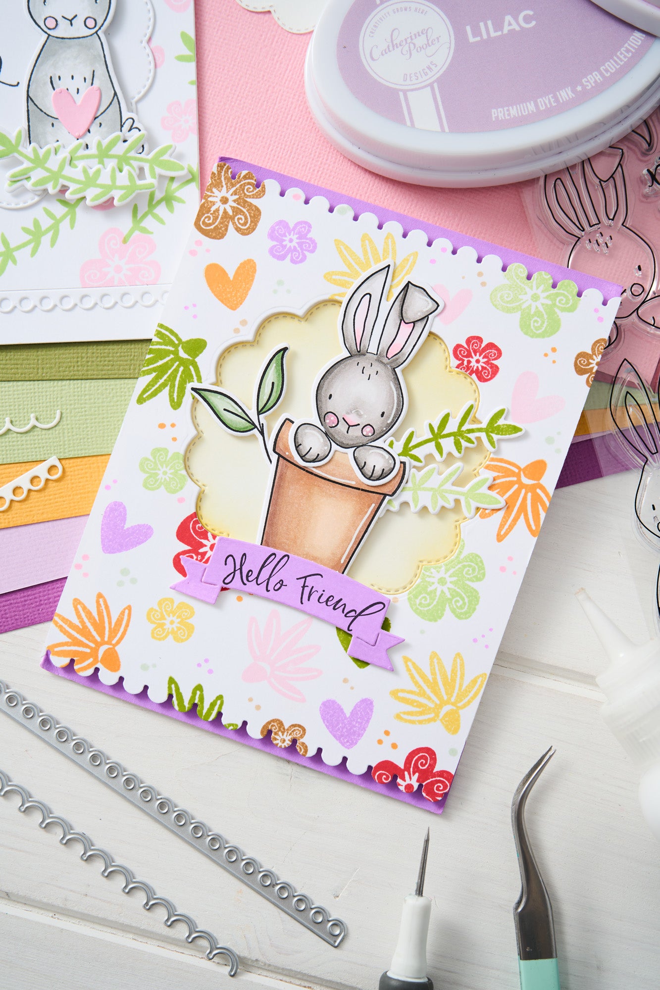 sizzix-thinlits-bunny-bits-blooms-2-stanze-17er-ostern image 5