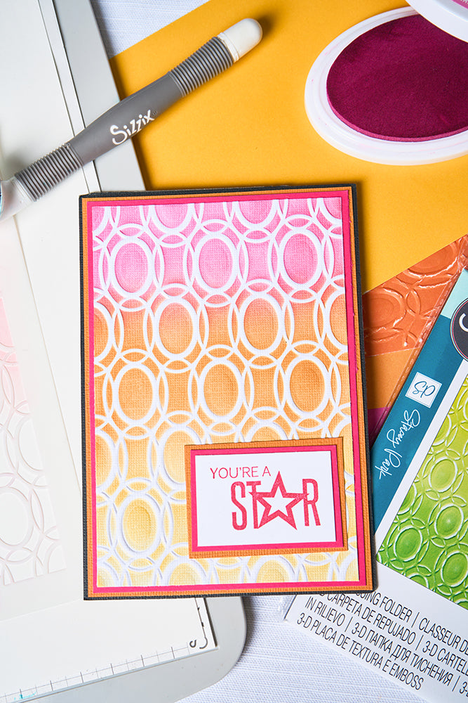 sizzix-a6-stencil-cosmopolitan-golden-rings-2-schablone image 3